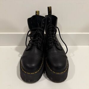 Dr. Martens Black Lace Up Boots